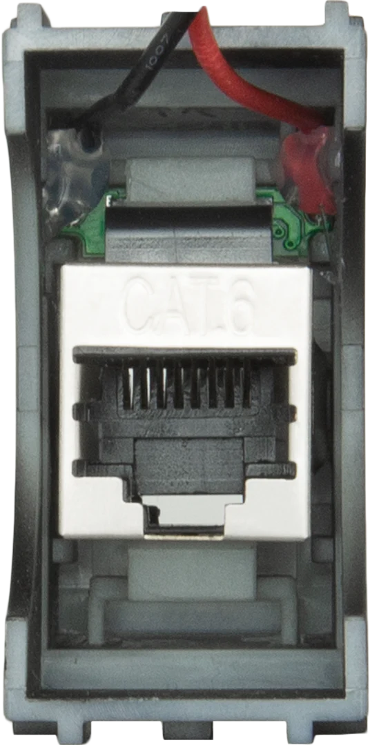 RJ45 Pass-Through Adaptor - Type 3 (Red) - Image 3