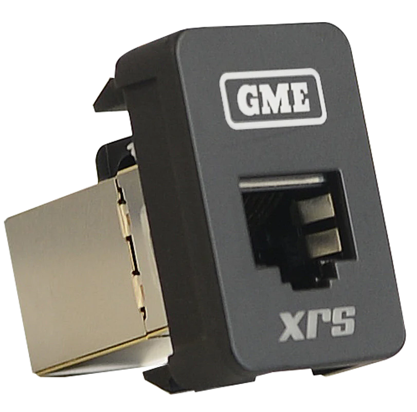 RJ45 Pass-Through Adaptor - Type 9 (White) - Image 2